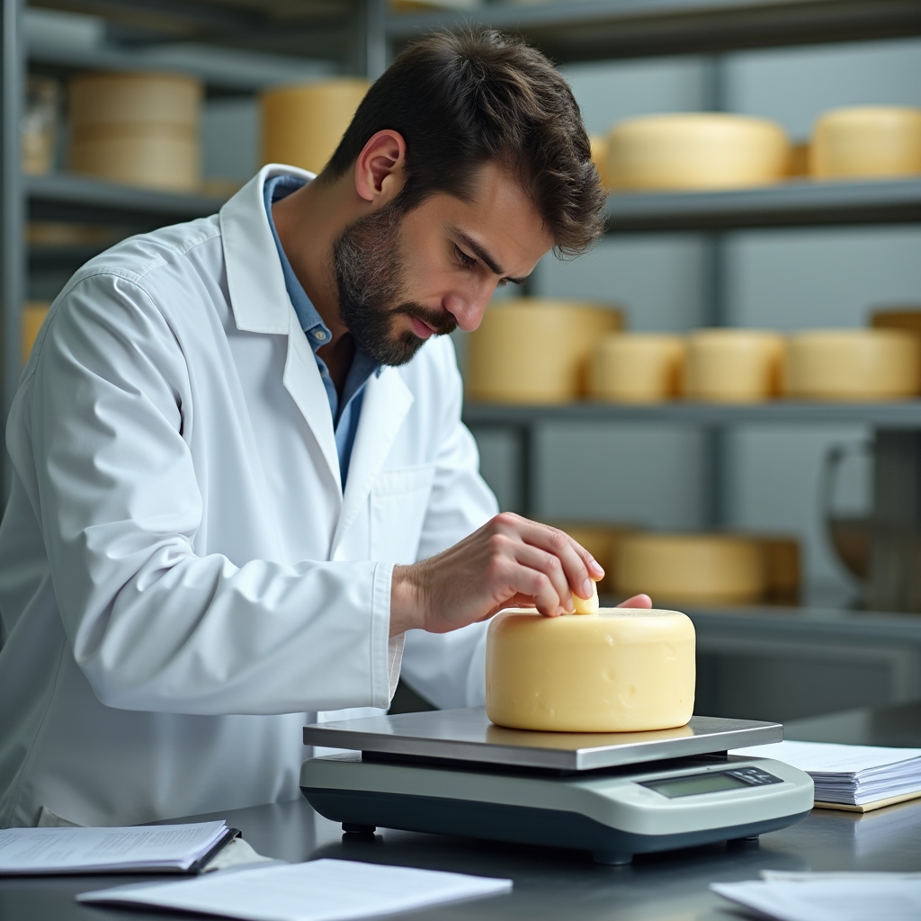 Misurazione e analisi della resa in un caseificio artigianale